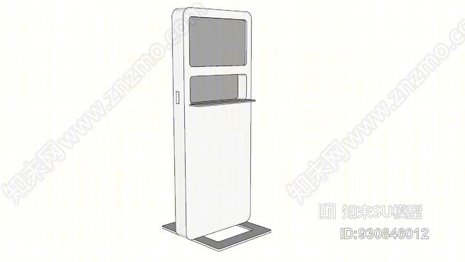 电力塔智能移动设备充电站SU模型下载【ID:930846012】