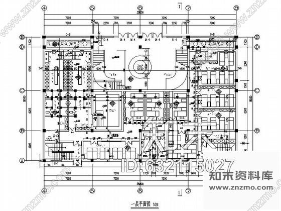 施工图昆明某江南特色休闲会所室内装修图cad施工图下载【ID:632115027】