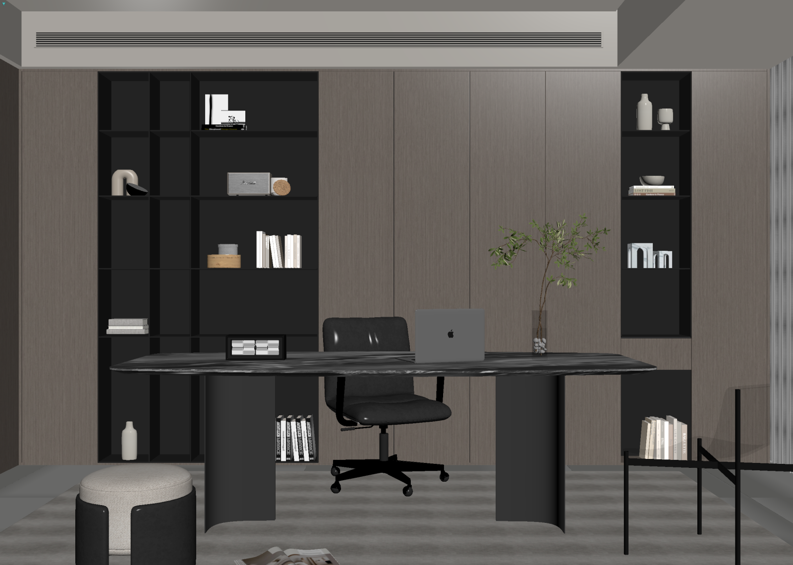 现代办公室3D模型下载【ID:1214925780】