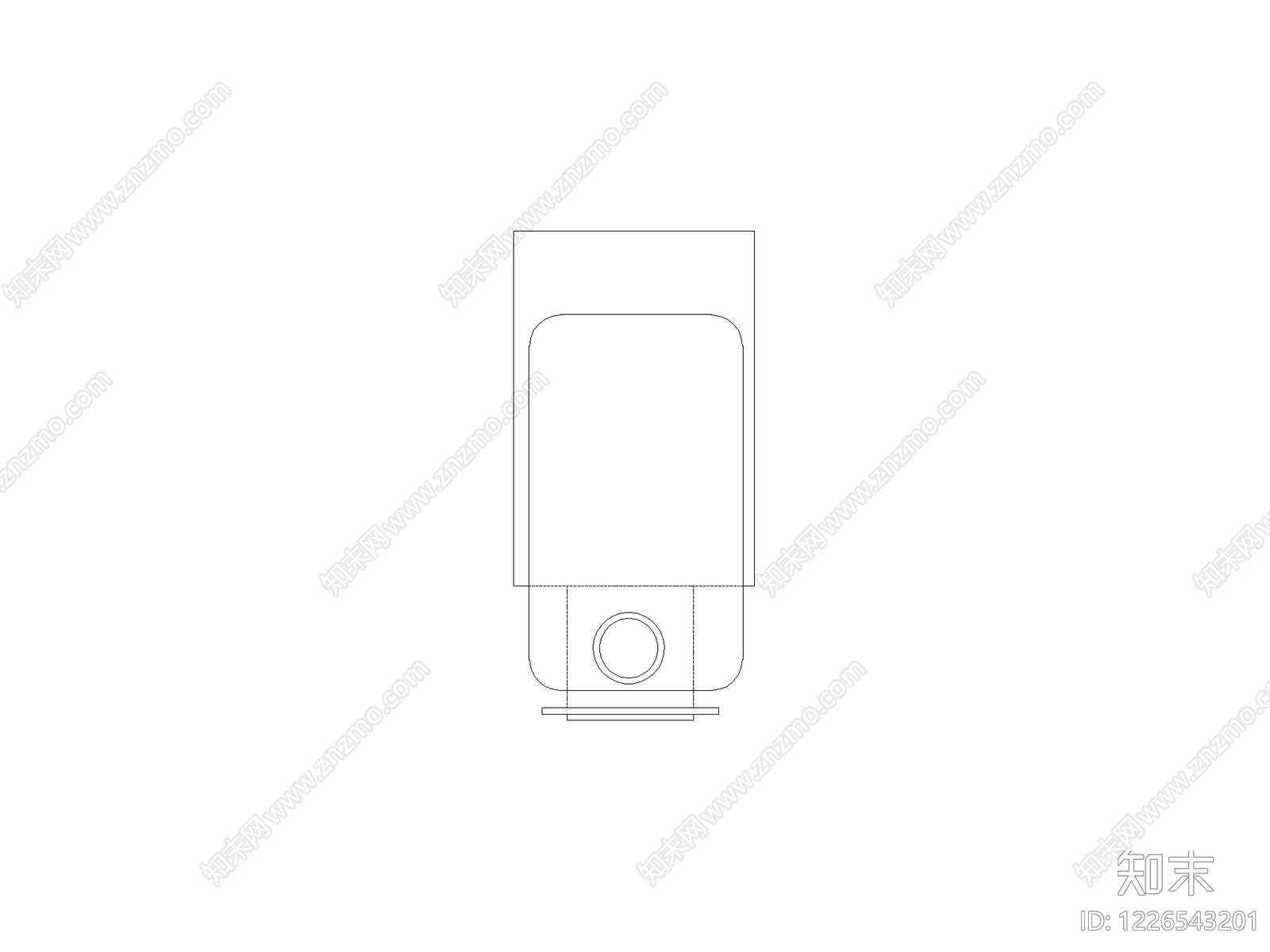 厨房设施CAD图纸
