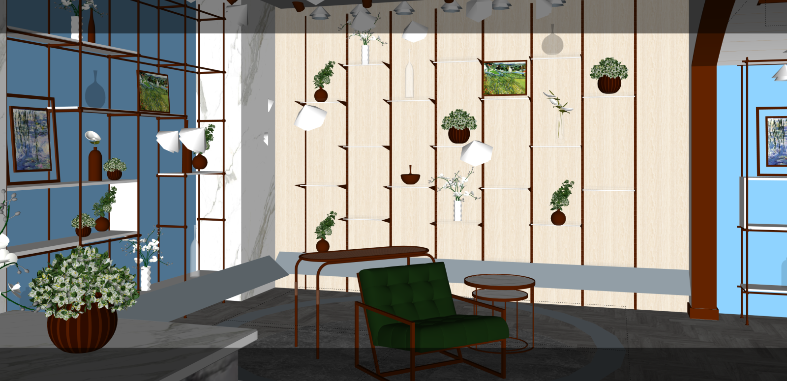 现代门头SU模型下载【ID:1216071903】