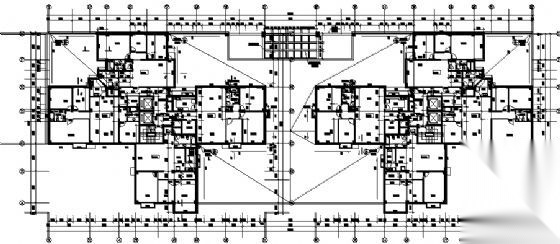 某十八层底商住宅楼建筑方案图cad施工图下载【ID:166544126】