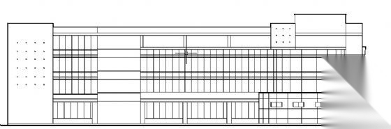 某四层大学展览馆设计方案图施工图下载【ID:151600169】