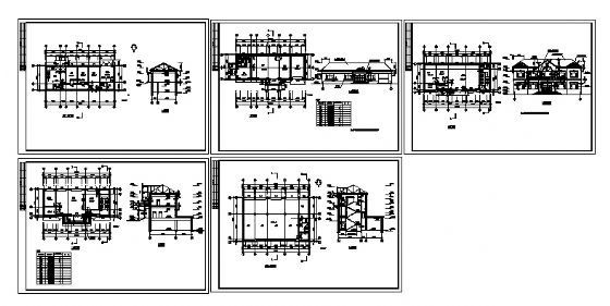 庆安某加油站建筑方案图cad施工图下载【ID:151685122】