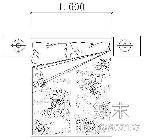 床平面CAD图块4cad施工图下载【ID:164902157】