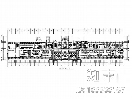 [合肥]极具特色中式古典餐厅装修图（含效果）cad施工图下载【ID:165566167】