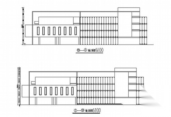 [南昌]某高校图书馆建筑结构施工图（配计算书）施工图下载【ID:165739154】