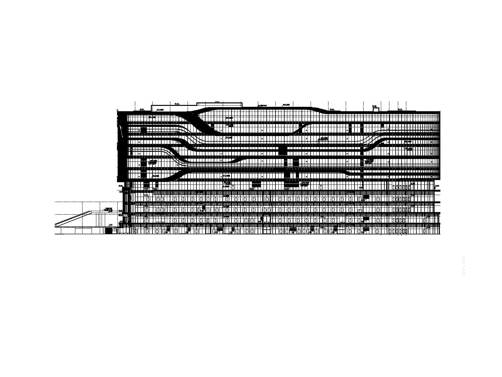 高层商业办公综合体建筑施工图（含节能计算报告书）cad施工图下载【ID:149939103】