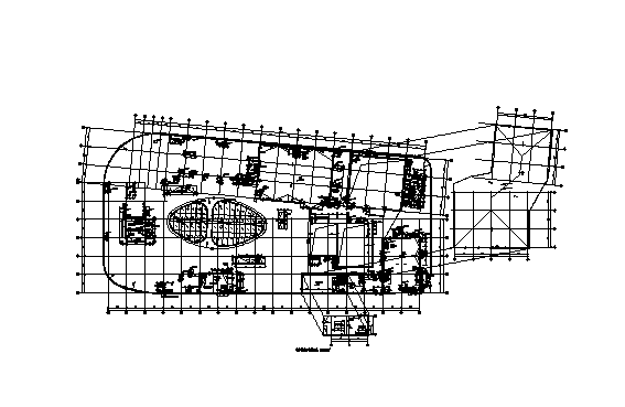 高层商业办公综合体建筑施工图（含节能计算报告书）cad施工图下载【ID:149939103】