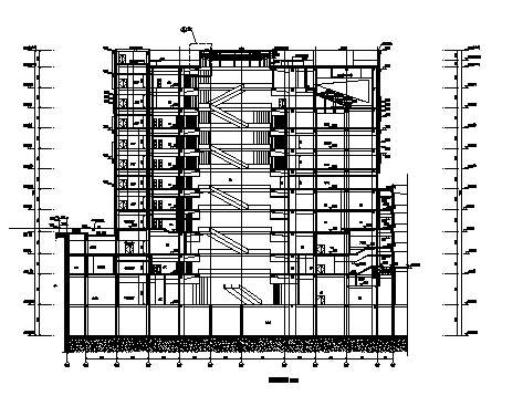 高层商业办公综合体建筑施工图（含节能计算报告书）cad施工图下载【ID:166325189】