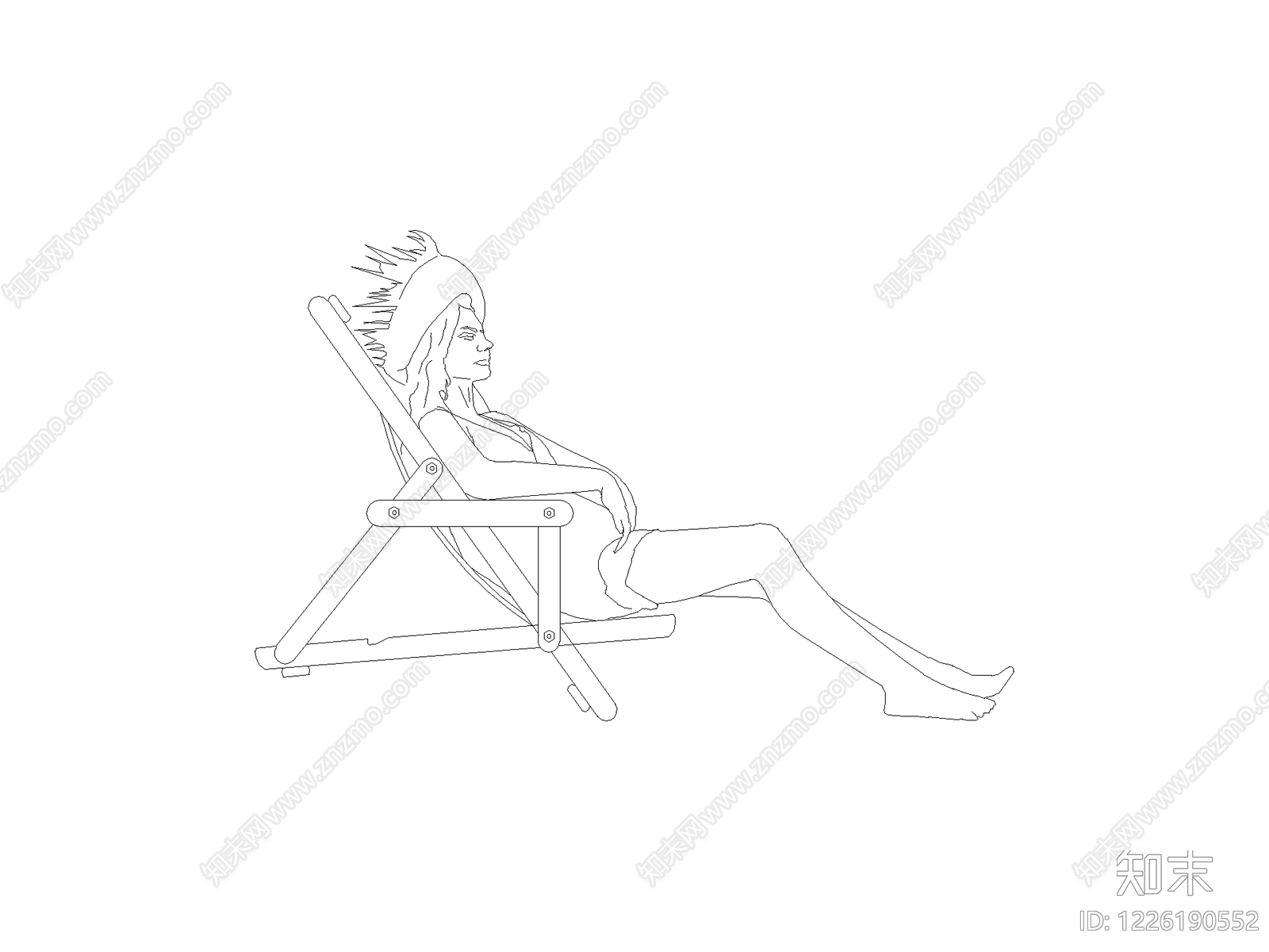 椅子CAD图纸