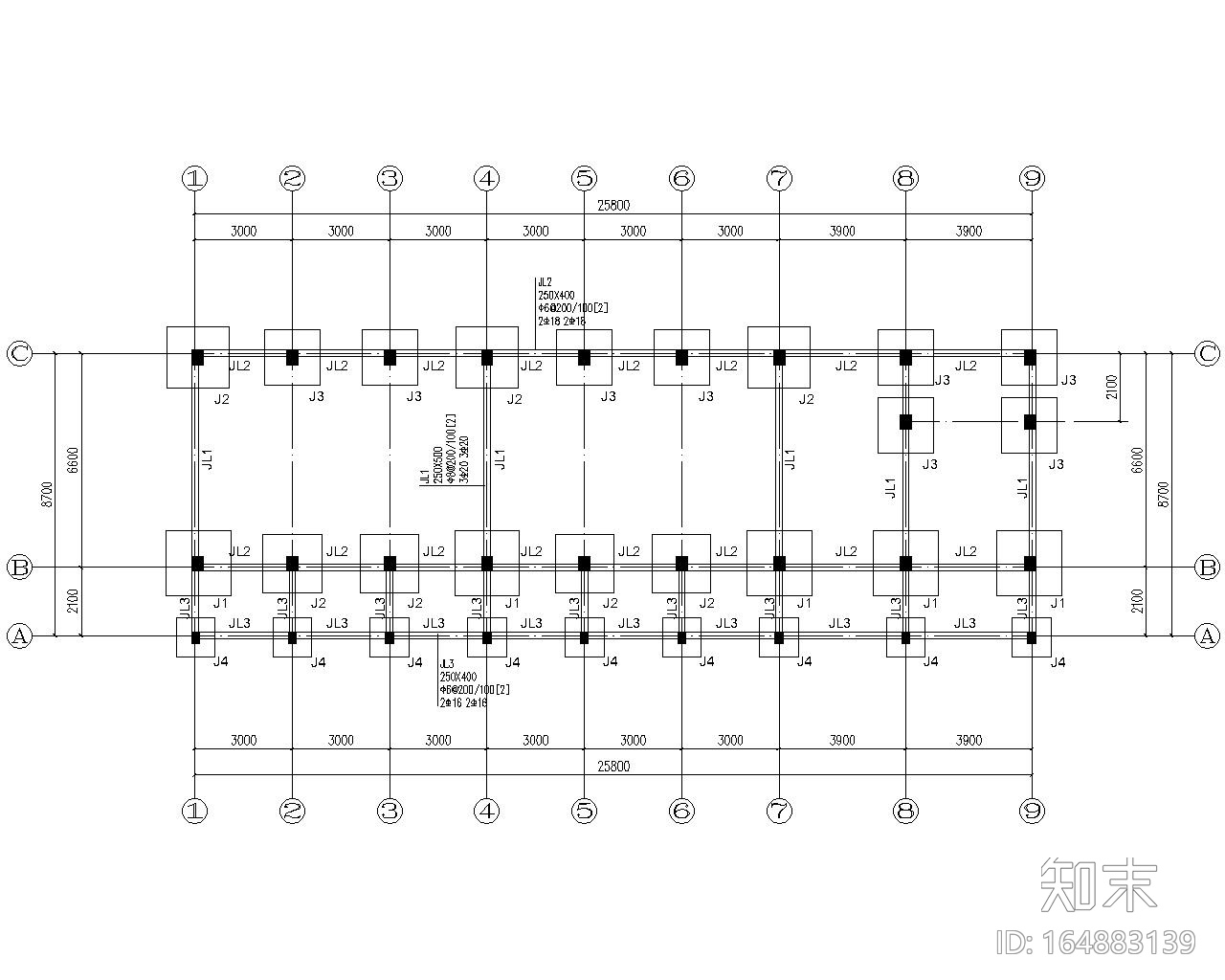 3层小学施工图下载【ID:164883139】