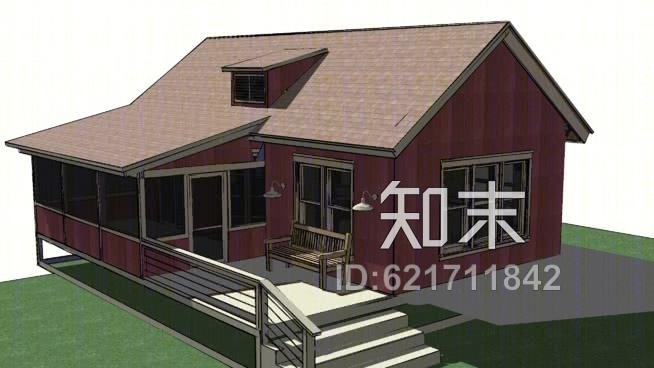 夏威夷种植小屋SU模型下载【ID:621711842】