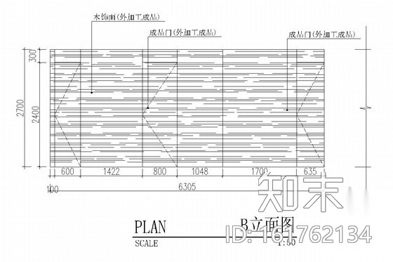 [北京]地标性高层写字楼内办公室施工图cad施工图下载【ID:161762134】
