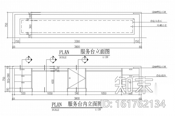 [北京]地标性高层写字楼内办公室施工图cad施工图下载【ID:161762134】