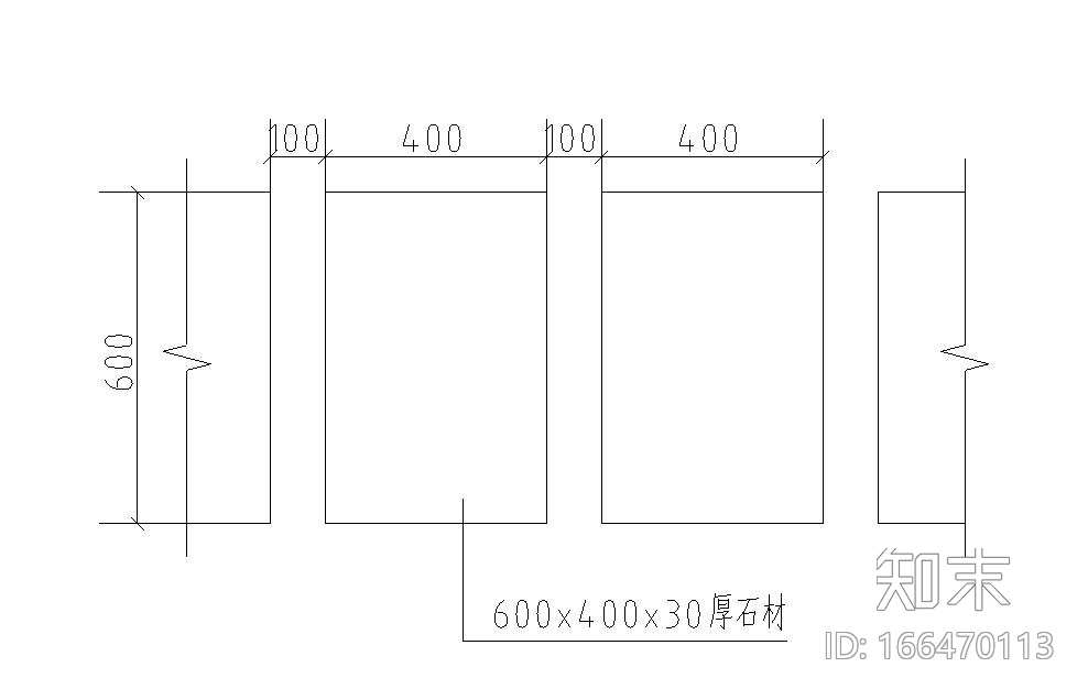 园路铺装标准化设计-汀步详图设计cad施工图下载【ID:166470113】