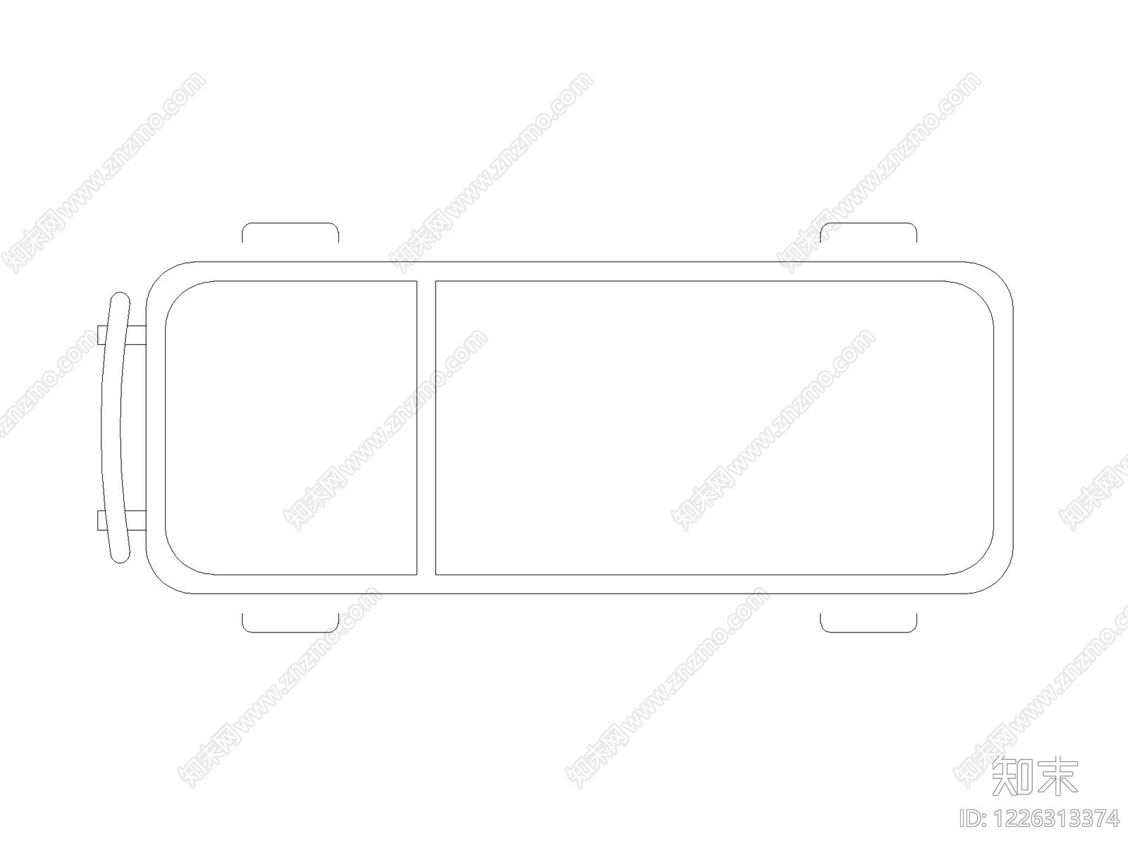 桌子cad施工图下载【ID:1226313374】