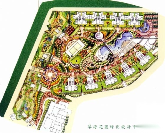 [深圳]某花园小区景观设计方案cad施工图下载【ID:161110161】
