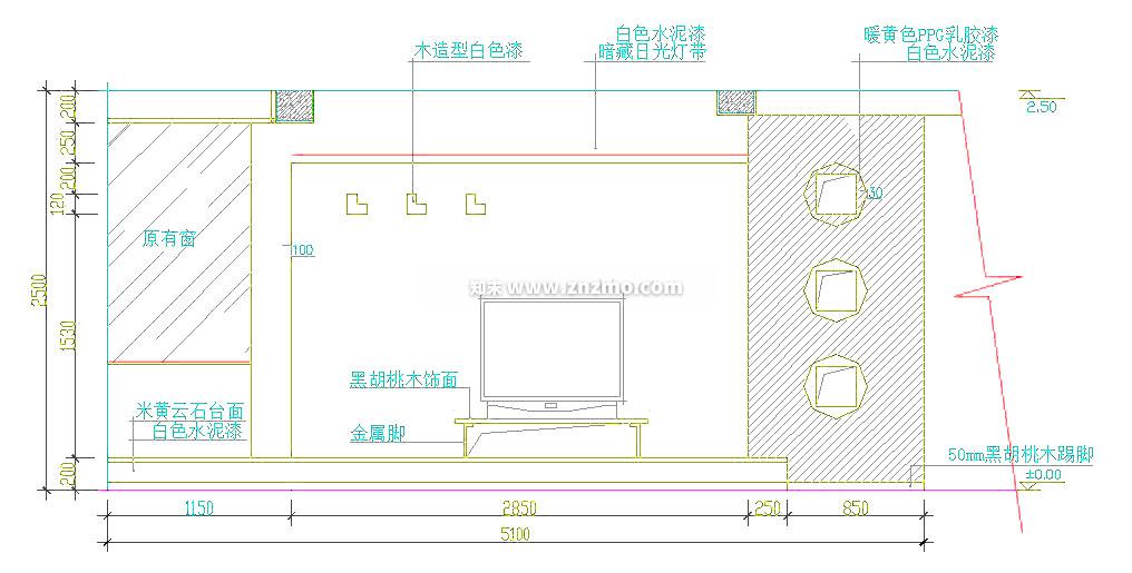 电视cad施工图下载【ID:177534100】