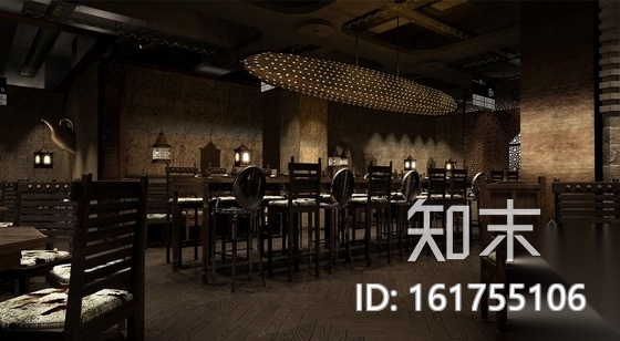 [北京]某特色中式餐厅装修施工图（含方案）施工图下载【ID:161755106】