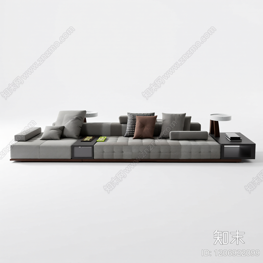 模块化组合沙发3D模型下载【ID:1206922099】
