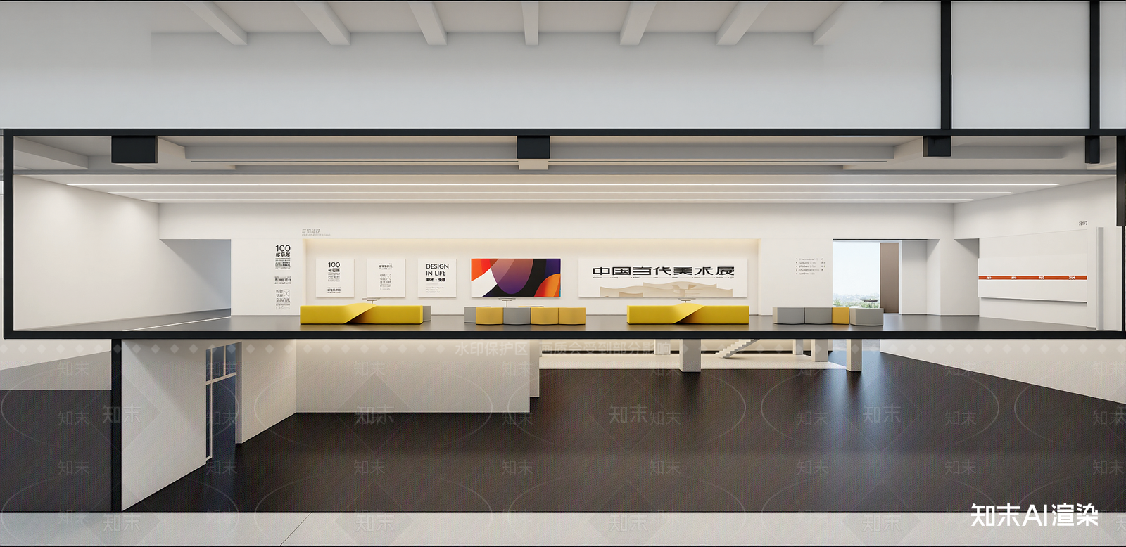 现代其他学校空间SU模型下载【ID:1216041260】