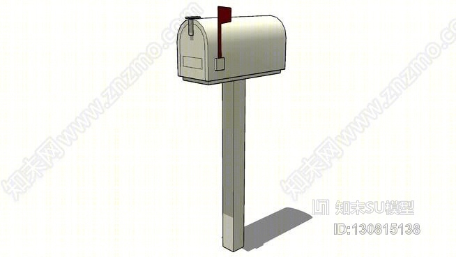 住宅信箱SU模型下载【ID:130815138】