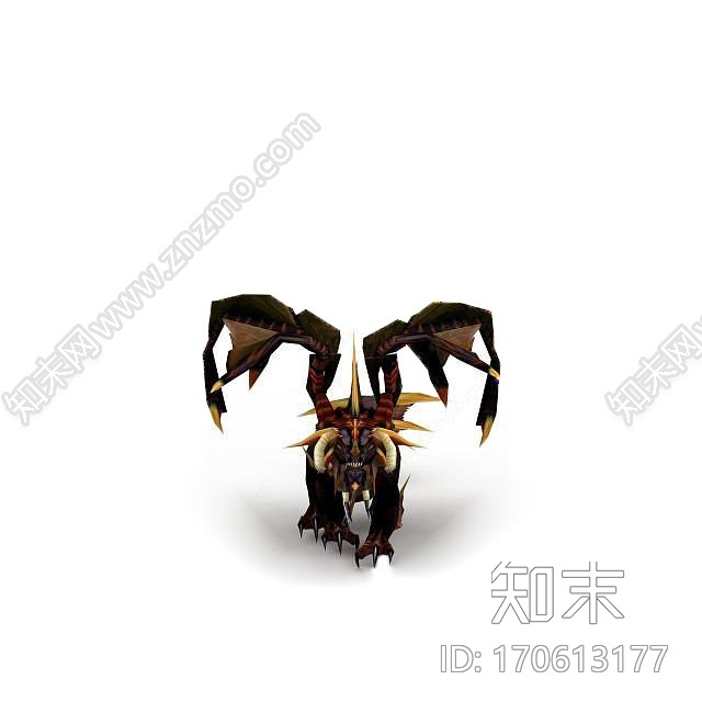 现代3D魔兽世界游戏角色CG模型下载【ID:170613177】