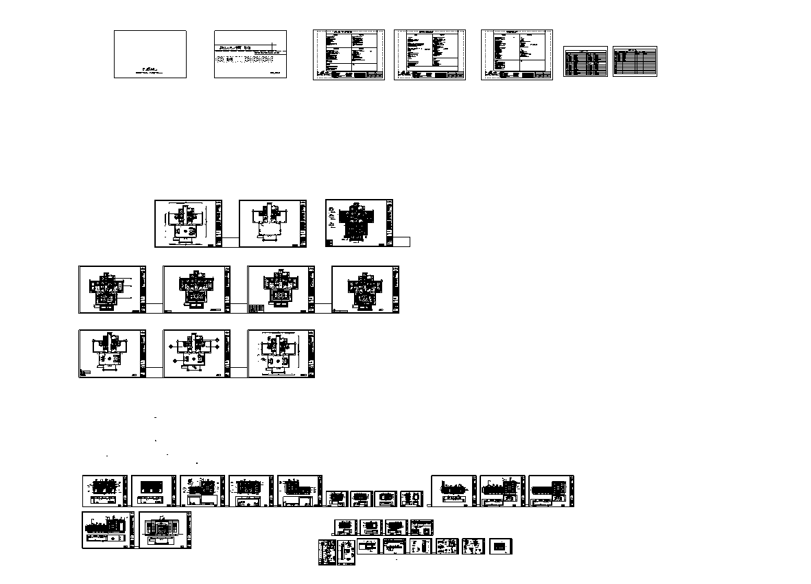 [福建]名城欧式风格办公楼电梯厅施工图cad施工图下载【ID:161781186】