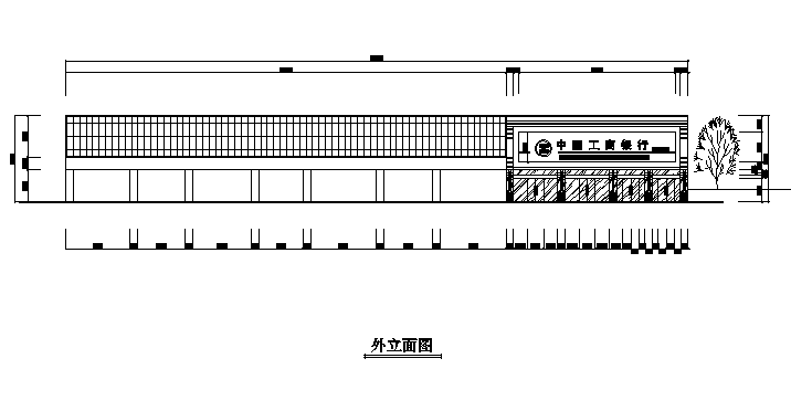 四套多层银行建筑施工图cad施工图下载【ID:149939100】