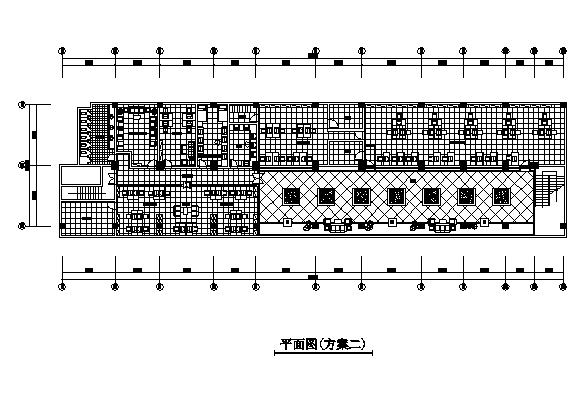 四套多层银行建筑施工图cad施工图下载【ID:149939100】