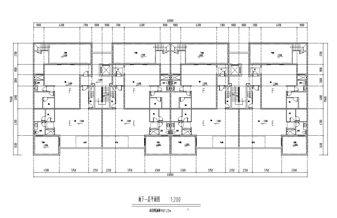 [浙江]金地宁波高新区居住区建筑施工图设计（天华）cad施工图下载【ID:166328153】