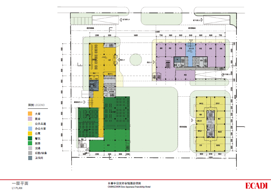 [吉林]长春中日友好酒店建筑设计方案文本cad施工图下载【ID:168110164】