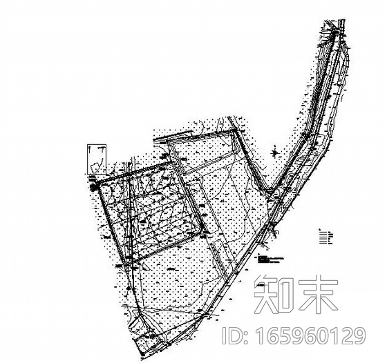 某生活垃圾填埋场设计图cad施工图下载【ID:165960129】