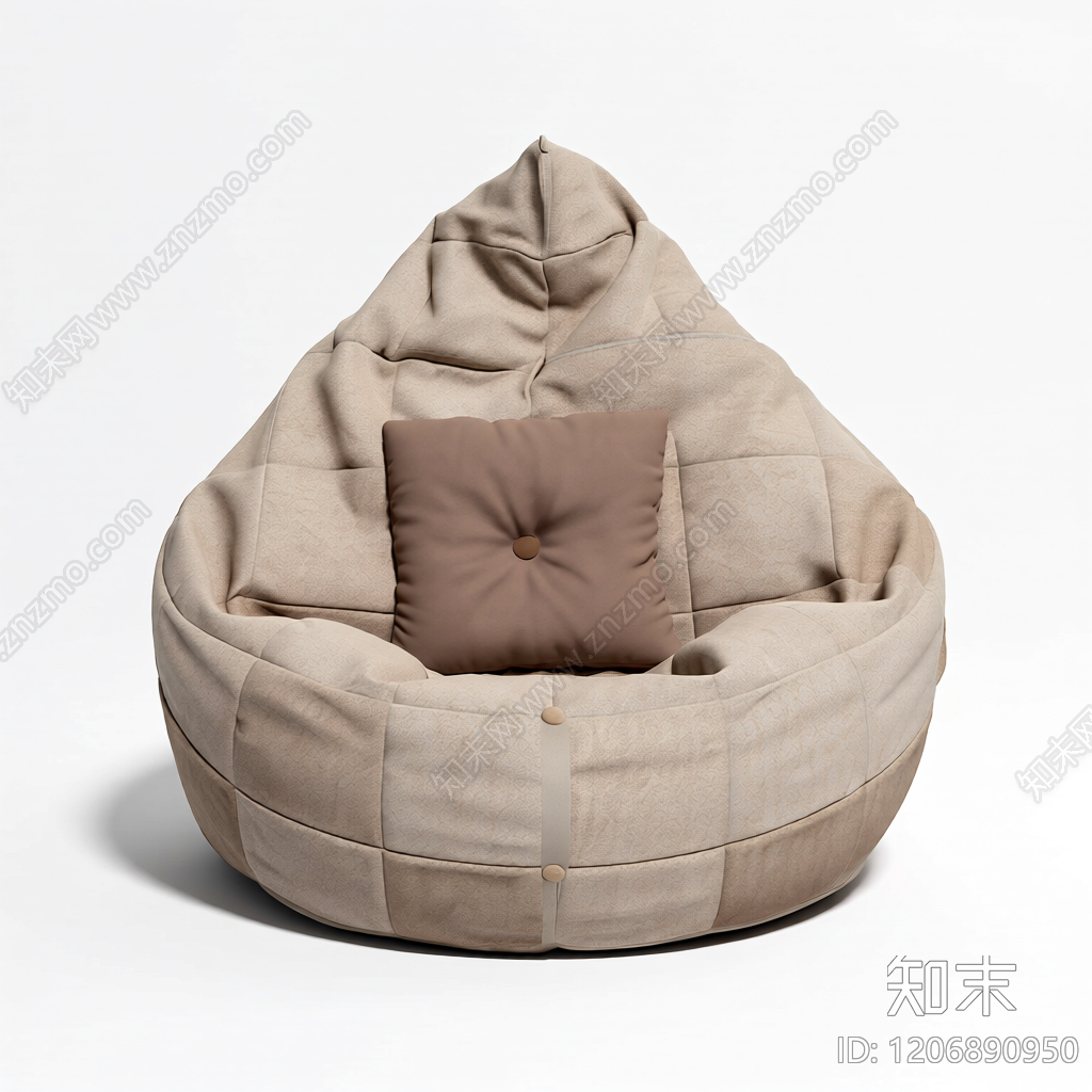 拼布懒人沙发3D模型下载【ID:1206890950】