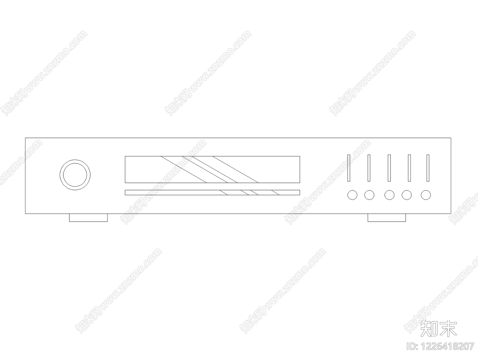 柜子cad施工图下载【ID:1226418207】