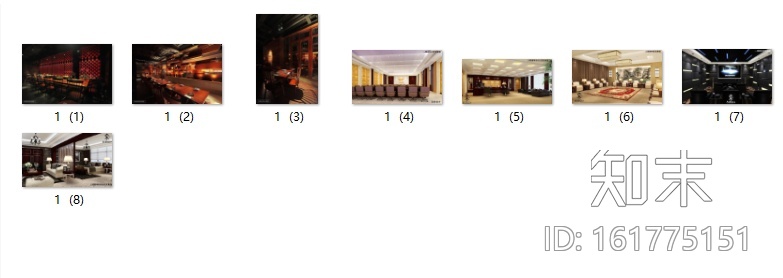某集团办公室设计CAD施工图（含效果图）cad施工图下载【ID:161775151】