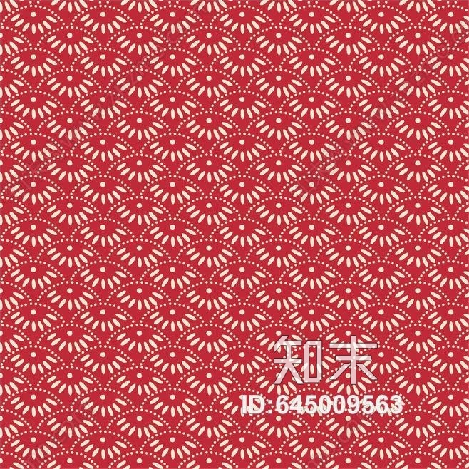 日式和风仙鹤底纹花纹贴图下载【ID:645009563】