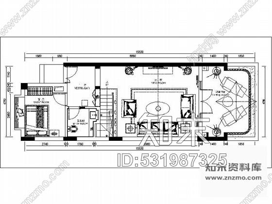 施工图重庆某庄园别墅欧式田园风室内施工图含效果施工图下载【ID:531987325】