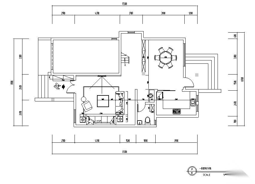 现代欧式奢华罗曼时光别墅设计施工图（附效果图）cad施工图下载【ID:160500179】