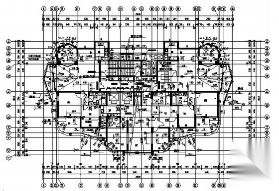 绿城－宁波某花园小区7、8号商住楼建筑方案图cad施工图下载【ID:149571151】