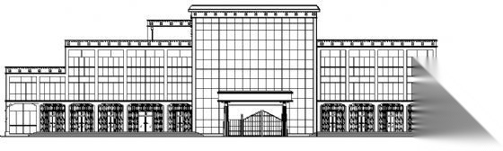 某农牧局四层办公楼建筑施工图cad施工图下载【ID:151434168】