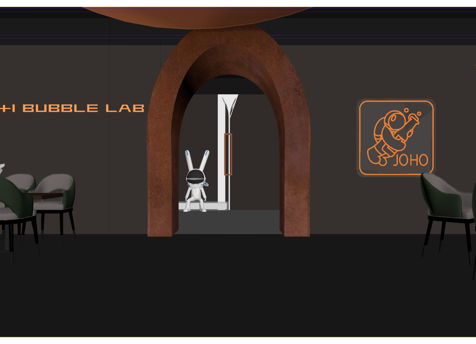 现代科技展厅3D模型下载【ID:1215057169】