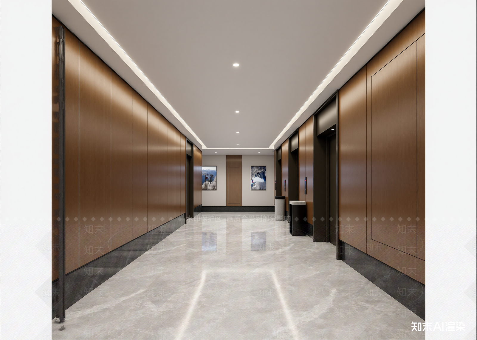 现代走廊3D模型下载【ID:1214747199】