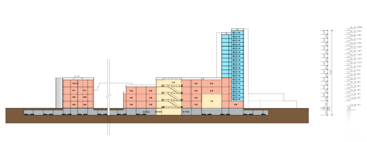 [浙江]高层江南水乡中高档商业综合体建筑设计方案文本cad施工图下载【ID:166552151】