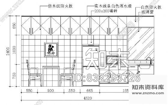 图块/节点厨房室内装修02施工图下载【ID:832293726】