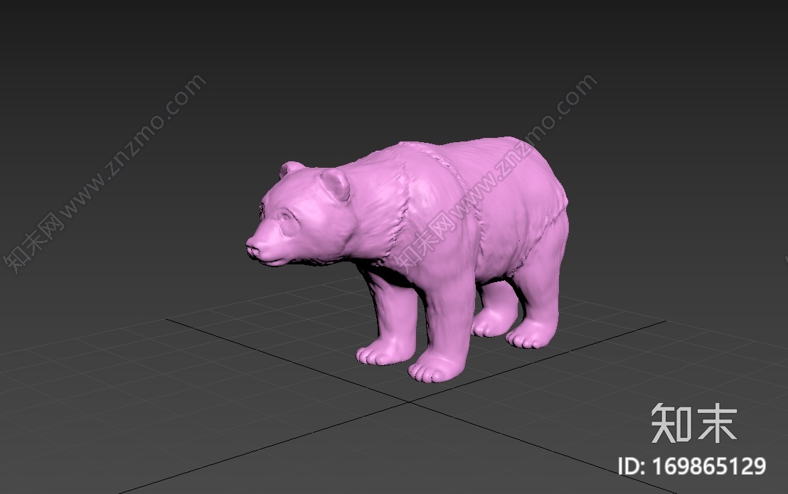 现代北极熊3d打印模型下载【ID:169865129】