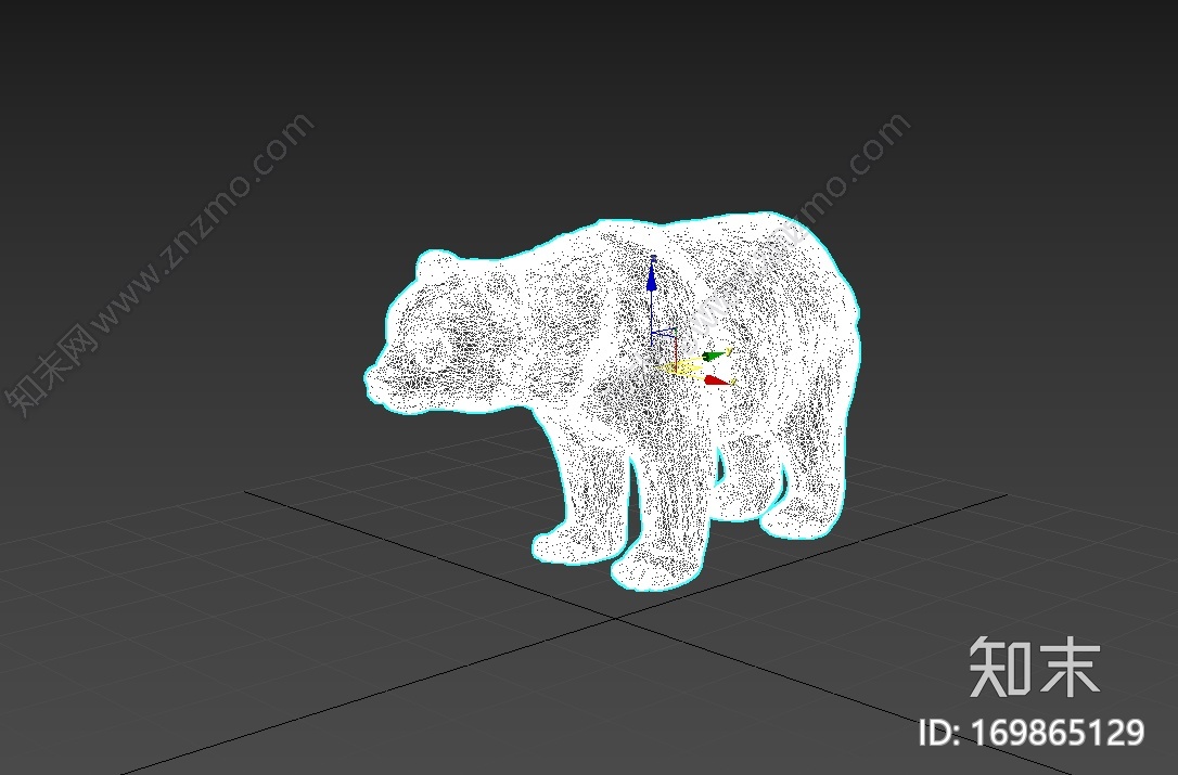 现代北极熊3d打印模型下载【ID:169865129】