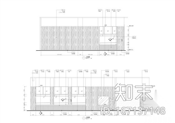 [深圳]高级度假酒店餐厅装修设计施工图（含意向图）cad施工图下载【ID:167137148】
