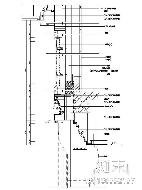 酒店入口大门施工图下载【ID:166352137】
